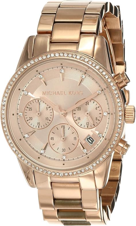 orologio michael kors donna in acciaio|Orologi da donna e da uomo firmati .